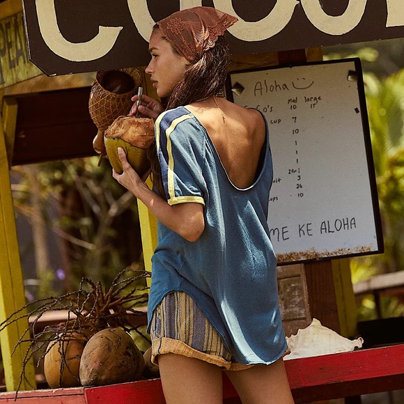 NEW Free People We The Free Play To Win Tee - Picture 2 of 14